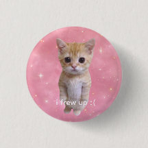mignon mème drôle de chaton "j'ai fait pipi" broch