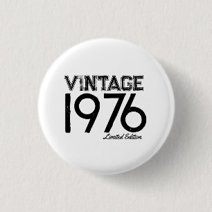Badge Rond 2,50 Cm Millésime 1976 Année personnalisée