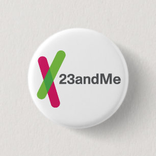 Badge Rond 2,50 Cm Mini-Bouton du logo 23andMe