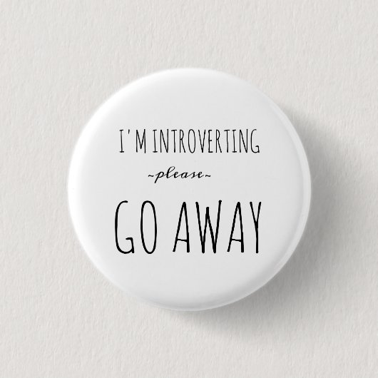 Badge Rond 2,50 Cm Mini bouton introverti (Devant)