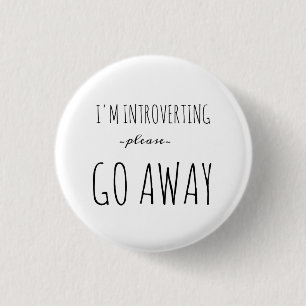 Badge Rond 2,50 Cm Mini bouton introverti