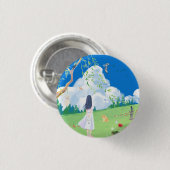 Badge Rond 2,50 Cm Minimal Morning (Devant & derrière)