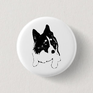 Badge Rond 2,50 Cm Minuscule épine Carol