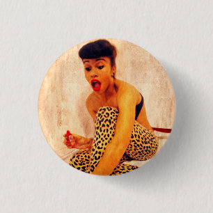 Badge Rond 2,50 Cm Mlle Février