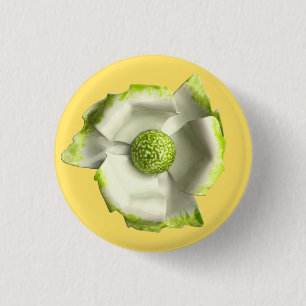 Badge Rond 2,50 Cm MOD Fleur Floral Printemps mariage Décor actuel