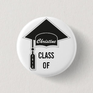 Badge Rond 2,50 Cm Modèle de la limite de diplôme