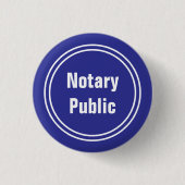 Badge Rond 2,50 Cm Modèle de texte noir et blanc (Devant)