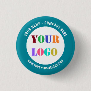 Badge Rond 2,50 Cm Modèle du bouton promotionnel du logo professionne