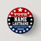 Badge Rond 2,50 Cm Modèle vide fait sur commande de campagne (Devant)