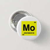 Badge Rond 2,50 Cm Molybdène (Devant & derrière)