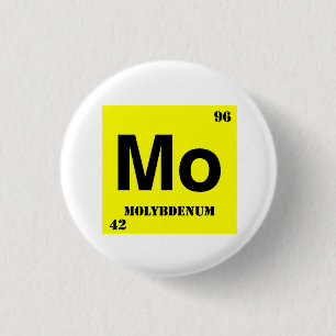 Badge Rond 2,50 Cm Molybdène