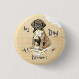 Badge Rond 2,50 Cm Mon Corso De Canne A Mangé Ma Maison