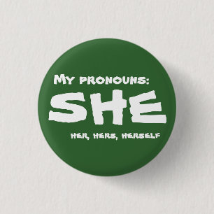 Badge Rond 2,50 Cm Mon Prononononounes Elle