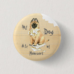 Badge Rond 2,50 Cm Mon Tervuren A Mangé Ma Maison