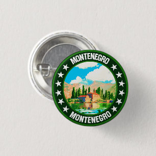 Badge Rond 2,50 Cm Monténégro