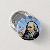 Badge Rond 2,50 Cm Montrez-moi ce "contrat social" Lysander Spooner (Devant & derrière)