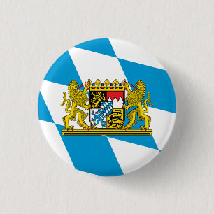 Badge Rond 2,50 Cm Montrez vos couleurs - Bayern/Bavière