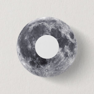 Badge Rond 2,50 Cm Moon donut