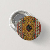 Badge Rond 2,50 Cm Moquette Perse antique Design élégant (Devant & derrière)