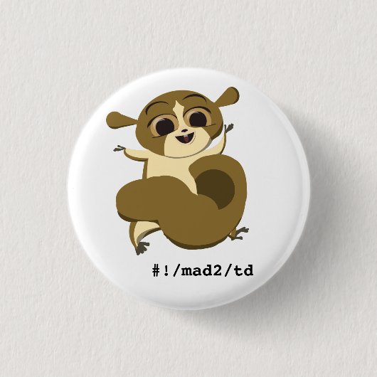 Badge Rond 2,50 Cm Mort (Devant)