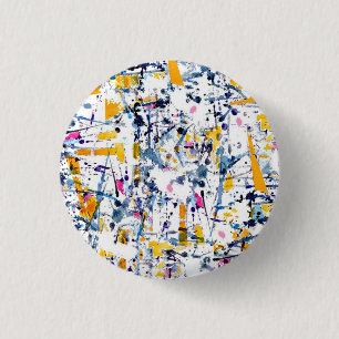 Badge Rond 2,50 Cm motif Abstrait