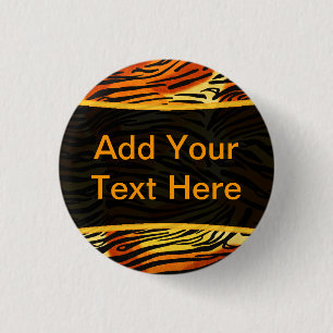 Badge Rond 2,50 Cm Motif d'impression personnalisé