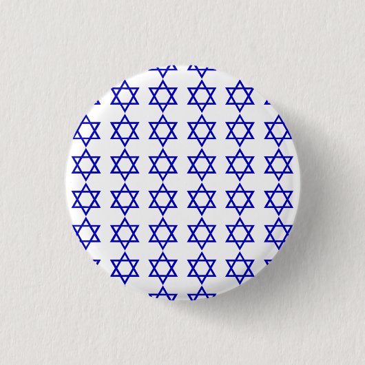 Badge Rond 2,50 Cm Motif du drapeau israélien (Devant)