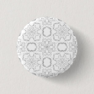 Badge Rond 2,50 Cm Motif mandala