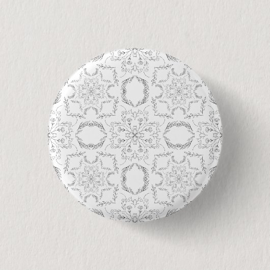 Badge Rond 2,50 Cm Motif mandala (Devant)