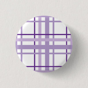 Badge Rond 2,50 Cm Motif rayures violettes