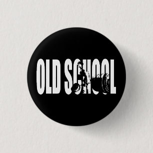 Badge Rond 2,50 Cm Motivation de la construction du corps - Ancien co