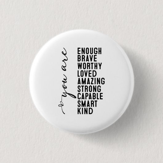 BADGE ROND 2,50 CM MOTIVATIONNEL (Devant)