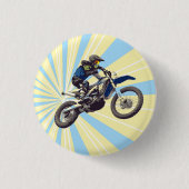 Badge Rond 2,50 Cm Motocross (Devant)