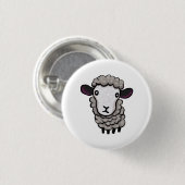 Badge Rond 2,50 Cm Mouton (Devant & derrière)