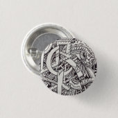 Badge Rond 2,50 Cm Mr Emptyful (détail) (Devant & derrière)