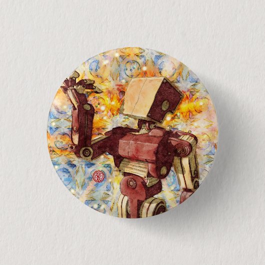 Badge Rond 2,50 Cm Mr. Myself (Devant)