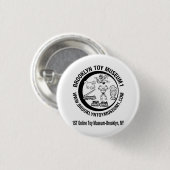 BADGE ROND 2,50 CM MUSÉE 1 DE JOUET DE BROOKLYN (Devant & derrière)