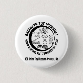 BADGE ROND 2,50 CM MUSÉE 1 DE JOUET DE BROOKLYN