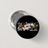 Badge Rond 2,50 Cm Music Hieroglyph (Devant & derrière)