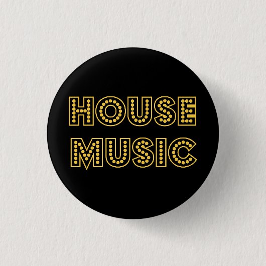 BADGE ROND 2,50 CM MUSIQUE DE MAISON (Devant)