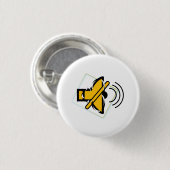 Badge Rond 2,50 Cm Mute (Devant & derrière)