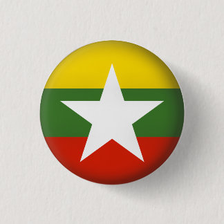 Badge Rond 2,50 Cm Myanmar rond