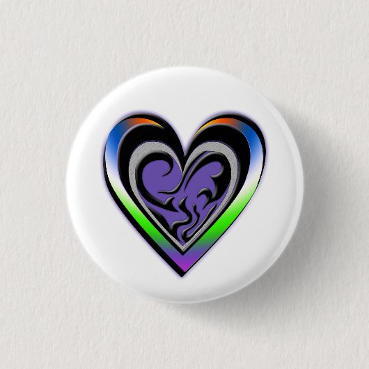 Badge Rond 2,50 Cm Mystère (Devant)