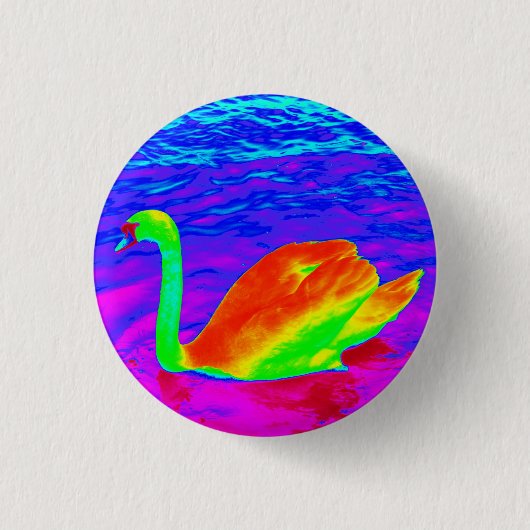 Badge Rond 2,50 Cm Natation (Devant)