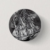 Badge Rond 2,50 Cm navire (Devant)