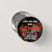 BADGE ROND 2,50 CM NE DITES PAS PLUS (Devant & derrière)