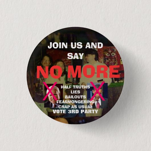 BADGE ROND 2,50 CM NE DITES PAS PLUS (Devant)