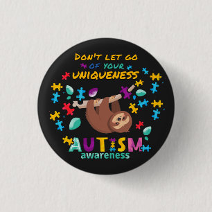 Badge Rond 2,50 Cm Ne laissez pas passer votre Sensibilisation sur l'
