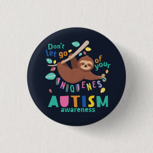 Badge Rond 2,50 Cm Ne laissez pas passer votre Sensibilisation sur l'