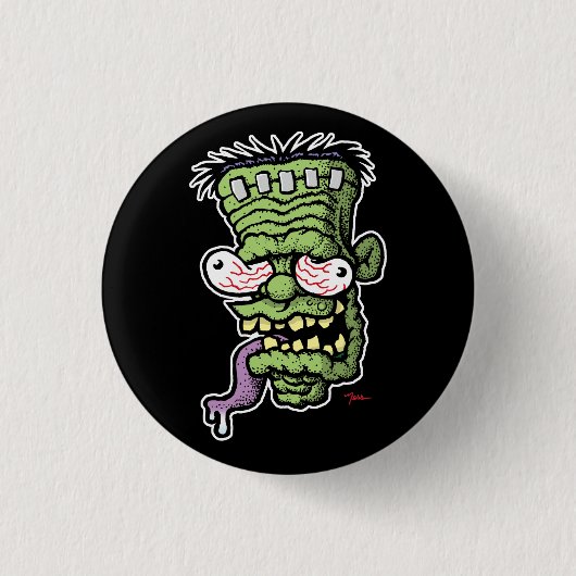 Badge Rond 2,50 Cm Ness-Stein 00 (Devant)